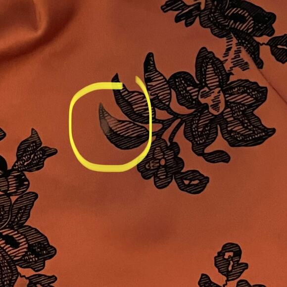 Windsor Shorts Romper Playsuit Sml Terracotta Burnt Velvet Whimsigoth Fairygoth - Picture 5 of 9